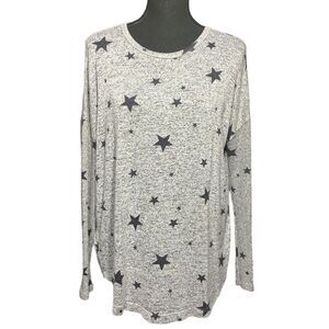 BUFFALO Knit Star Celestial Pullover Stretchy Top
